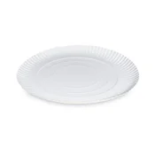Papirnati krožnik (PAP-Recy) globoko bel O29cm [50 kos]