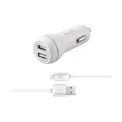 S-Link Car Charger SW-C530 (White) Mobile
