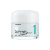 Numbuzin No.1 Pantothenic B5 Active Soothing Cream - Pomirjujoča Krema Za Obraz S Pantenolom 80ml