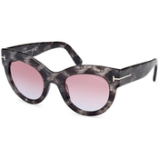 TOM FORD Ženske naocare za sunce Lucilla 0FT1063 56Z51, Tamnosive