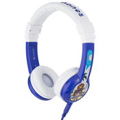Djecje slušalice s mikrofonom BuddyPhones - Explore, plavo/bijele