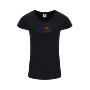 Russell Athletic VIOLET S/S CREWNECK TEE SHIRT, ženska majica, črna A41291