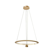 LED luster na sajli LED/45W/230V 4000K precnika 62 cm zlatna