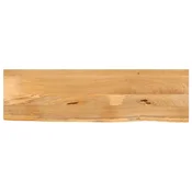 Vidaxl Mizna ploŽa z naravnim robom 100x40x3,8 cm trden mangov les