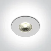 UGRADBENA SVJETILJKA LED/6W/3000K/500lm/40°/350mA IP65 BIJELA VATROOTPORNA