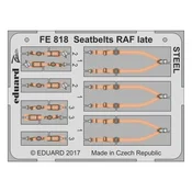 1:48 Seatbelts RAF Late - Steel