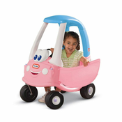 Little Tikes Cozy Princess hojica s kolesi, modra/roza