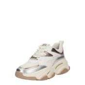 STEVE MADDEN Nizke superge PROGRESSIVE bronasta/srebrna/naravno bela