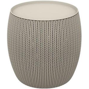 KETER COZY KNIT stolic s prostorom za spremanje