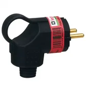 50252 GUMIJASTI VTIČ 2P+E/16A LE050252