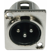 ADJ AC-C-XM3 XLR 3pin Male Panel Metal