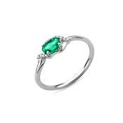 DIAMANT LETERNEL Prstan srebrna