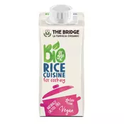 shumee RIŽEVA SMETANA ZA KUHANJE BREZ SLADKORJA BREZ GLUTENA BIO 200 ml THE BRIDGE