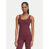 Guess Top V6BP09 K6727 Bordo rdeča Slim Fit