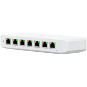 Ubiquiti Switch L2 UniFi USW-Ultra, 8-portno gigabitno stikalo, 7x PoE+-out, 1x PoE++ in, PoE budget 52W, z AC adapterjem