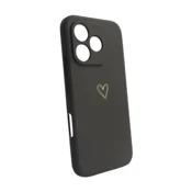Maska Golden Heartbeat za Honor 600 Lite crna