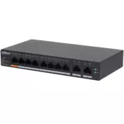 Dahua CS4010-8GT-60 10-portni namizni stikalo v oblaku z 8 porti PoE