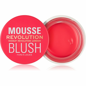 Makeup Revolution London Mousse Blush mousse rumenilo 6 g Nijansa grapefruit coral
