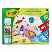 Crayola stencil fun set GA256276