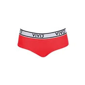 VIVID Bikini hlačke vijolična/črna/bela/off-bela