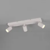 Trio Lighting Stropni žaromet Soka, svetlo siva, dolžina 50 cm, kovina, 3-delni. - Dnevna soba/jedilnica - Sodobni