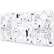 Decormat Namizna podloga Drawing city