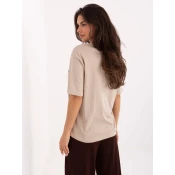 T-shirt-D12083AI02799A-beige