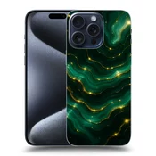 Silikonski prozorni ovitek za Apple iPhone 15 Pro Max - Emerald