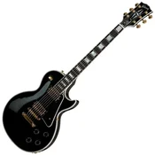 Gibson Les Paul Custom Gloss Ebony Elektricna gitara (Kao novo)
