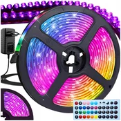 Galaxia RGB LED barvni trak 20 m samolepilni z daljinskim upravljalnikom