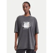 HUGO Majica 50574541 Črna Relaxed Fit