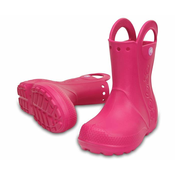 CROCS otroški škornji handle rain boot kids 12803 candy pink