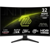 MSI MSI MAG 325CQF  80 cm 31,5 VA  WQHD 180Hz 0,5Ms GtG črn gaming monitor, (21992933)