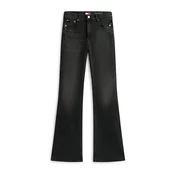Tommy Jeans Kavbojke SYLVIA črn denim