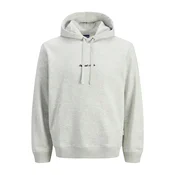 JACK & JONES Majica JORNORREBRO črna/pegasto bela