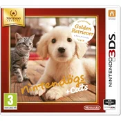 Nintendogs + Cats Golden Retriever and New Friends (3DS)