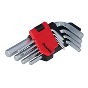 Set imbus ključev kratkih 9-delni 1,5-10 mm DRAUMET