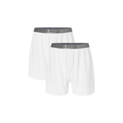 Mens boxers made of Pima cotton ATLANTIC - white