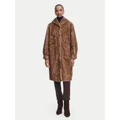 Rinascimento Krzno CFC0127148003 Bež Oversize