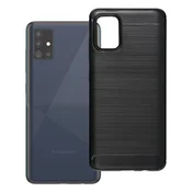 Ovitek Carbon Lux TPU za Samsung Galaxy A51 4G A515 - črn