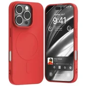 1 to 3 MERKURI ZA MAGSAFE POLSILIKONSKI OVITEK ZA IPHONE 16 PRO 6.3 OVITEK MAGNETNI