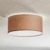 TK Lighting Stropna svetilka Rondo, kapučino, O 30 cm - spalnica - Sodobni - Tkanine/tekstil