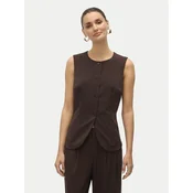 Vero Moda Telovnik Sigga 10336320 Rjava Regular Fit