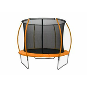 LEGONI trampolin Space sa zaštitnom mrežom, 366cm, narancasti