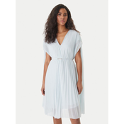 BOSS Cocktail obleka Doplisse 50558254 Svetlo modra Relaxed Fit