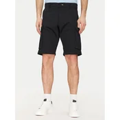 Gant Kratke hlače iz tkanine 205069 Črna Relaxed Fit