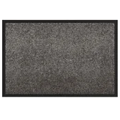 Vidaxl Doormat Svetlo siva 60 x 40 x 1.2 cm Teddy tkanina