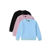 Tommy Life Majica TOMMY 2er-Pack Sweatshirts mit Rippstrick und Rundhalsausschnitt mešane barve