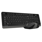 A4 tech fg1010 fstyler Wireless Combo USB YU sivi set