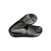 CALVIN KLEIN MENS BLACK SLIPPER FOOTWEAR